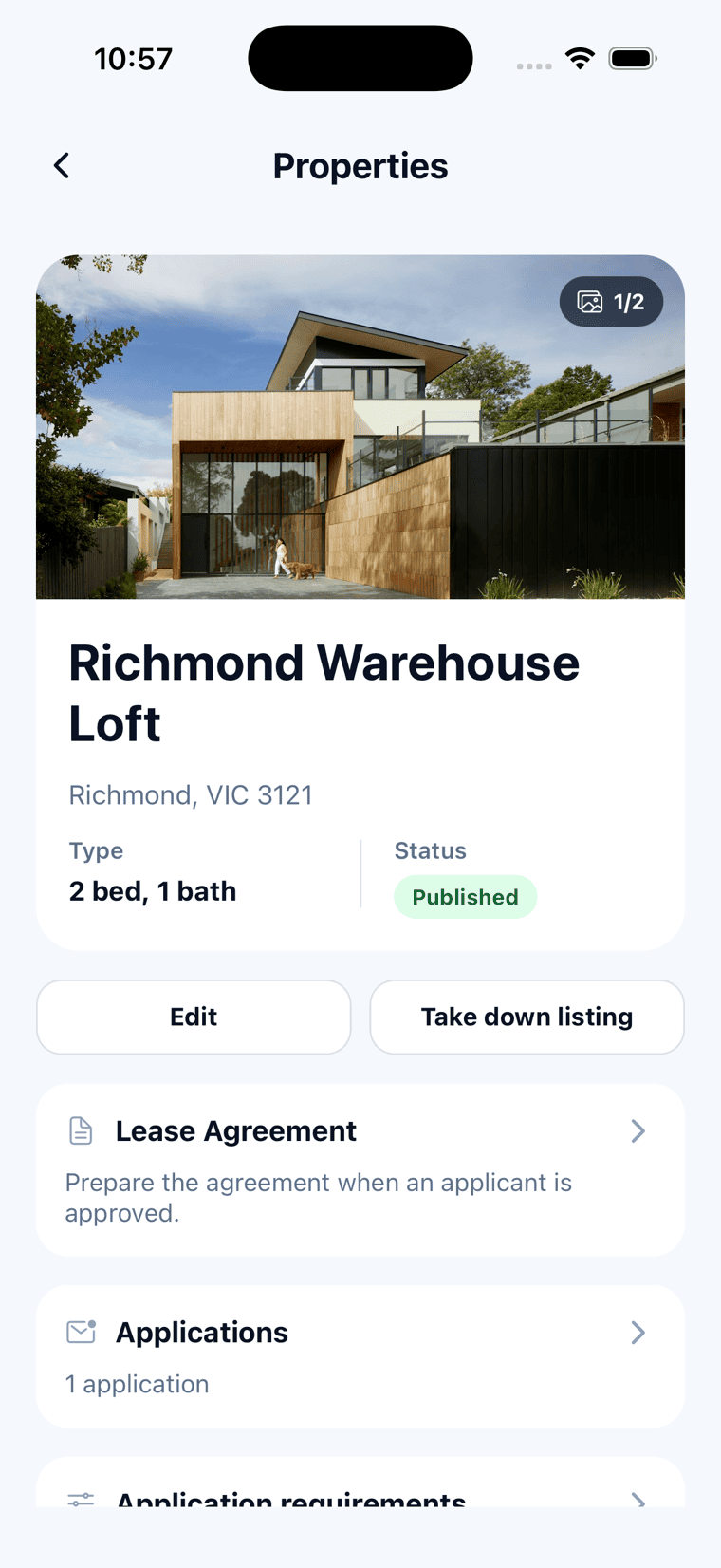 Rent Pilot app screenshot — Rent Pilot for Landlords | Rental property management